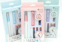 老板牌可填充式盒裝墨水囊鋼筆套裝H104